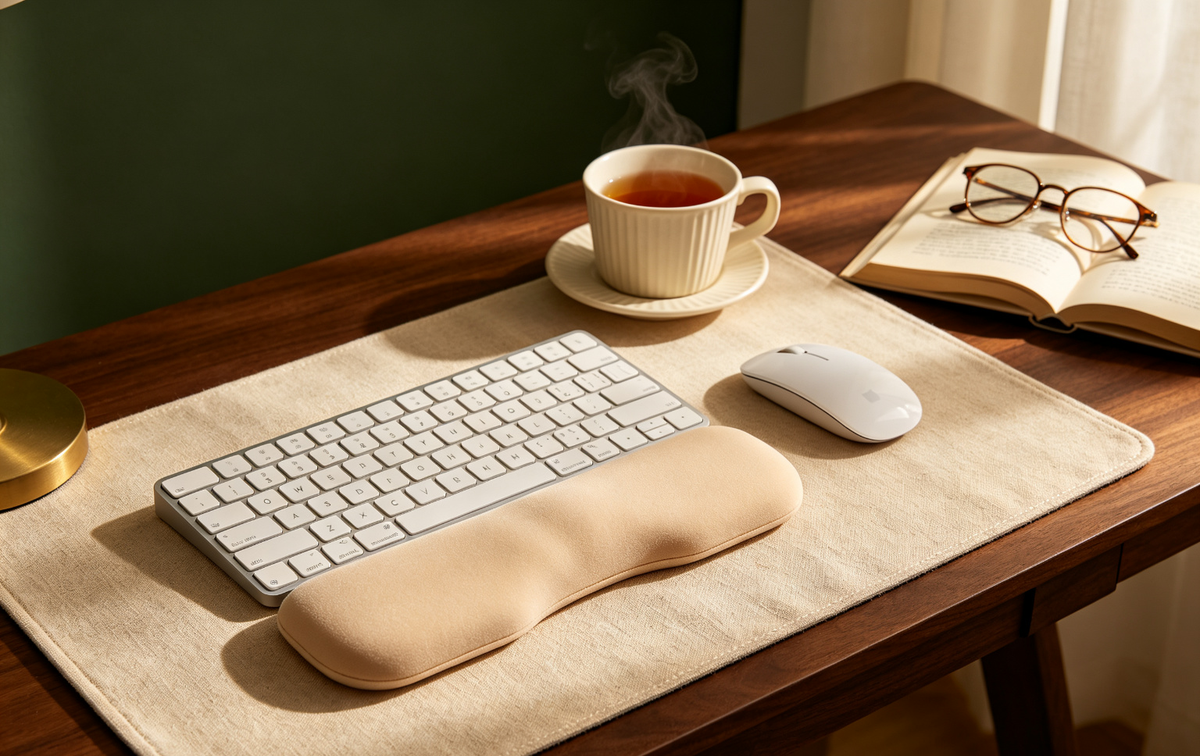 Pausadesk desk comfort collection cover